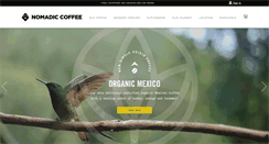 Desktop Screenshot of nomadiccoffee.com